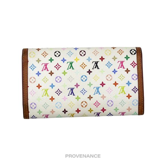 🔴 Louis Vuitton International Wallet - Monogram Multicolore - Picture 4 of 11